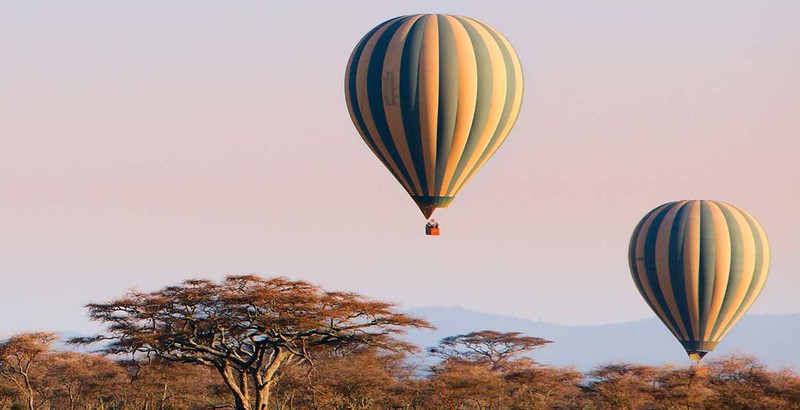 Take a Hot Air Balloon Safari Over the Serengeti